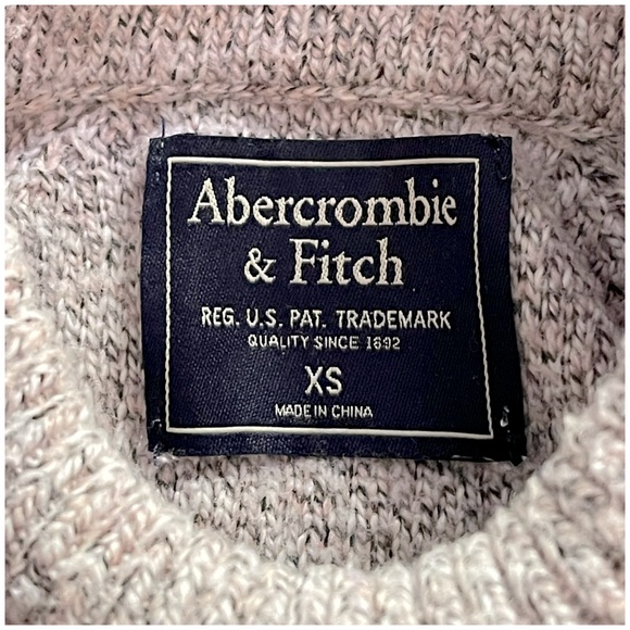 Abercrombie Blush Essential Turtleneck XS - Picture 6 of 8